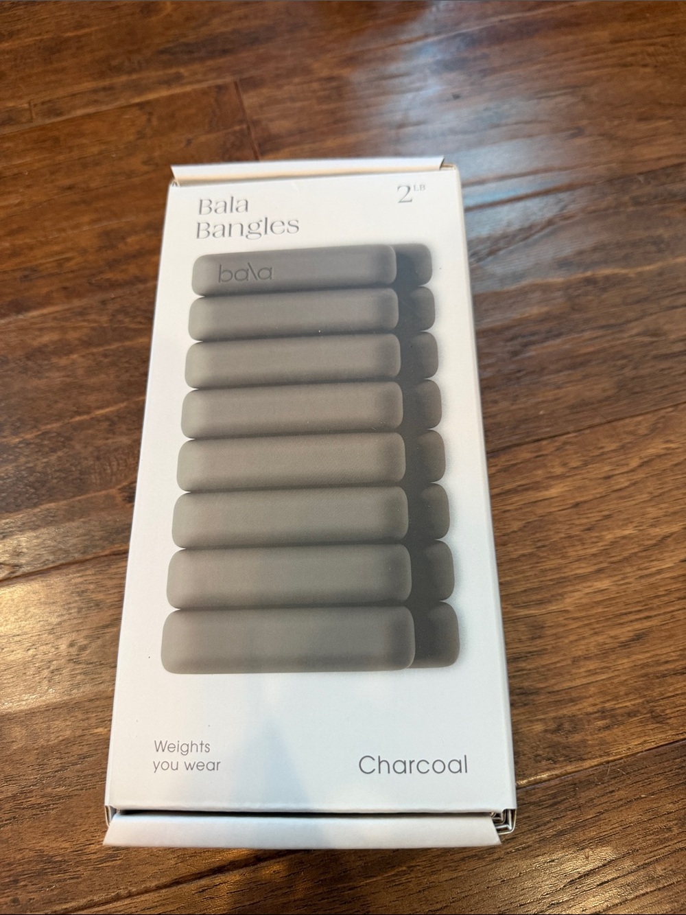 Bala Bangles 2 lb Set - Charcoal Gray
